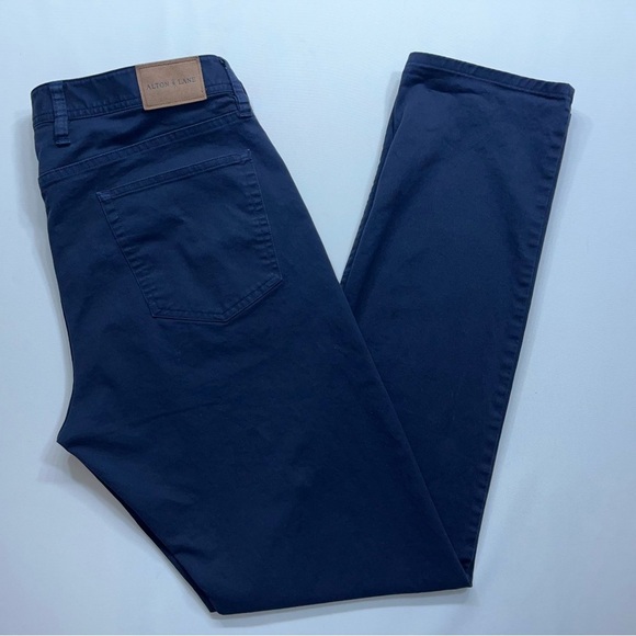Alton Lane Other - Alton Lane Pants Mens Size 34 Slim Five Pocket Chino Blue Stretch 33 in Inseam